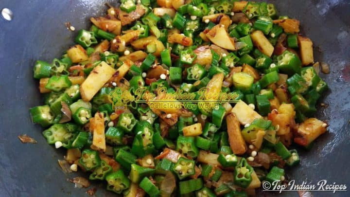 Aloo Bhindi Fry 04