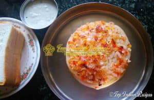 Bread Uttapam