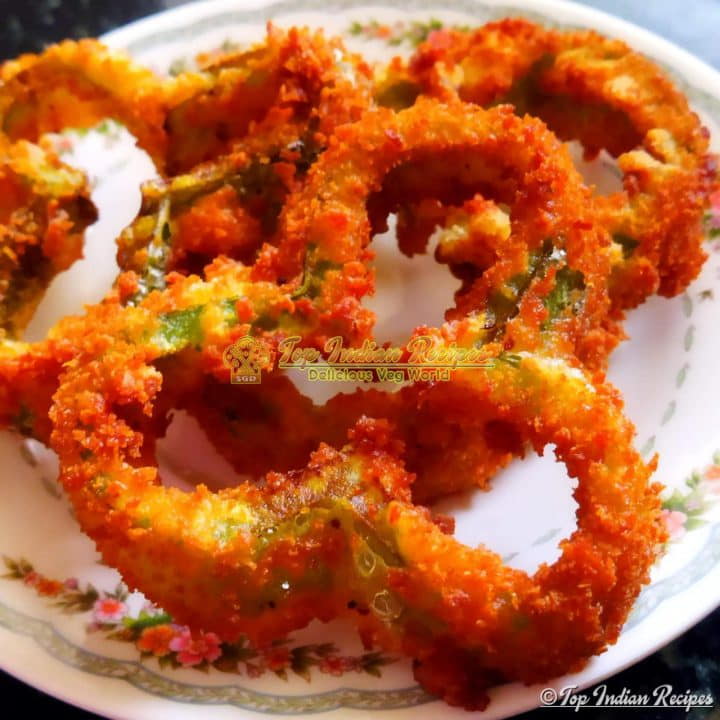 Crispy Capsicum Rings 06