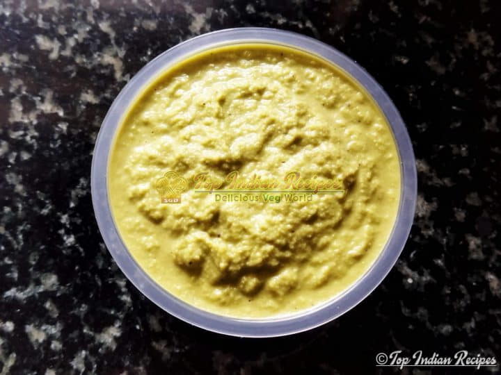 Ridge Gourd Skin Chutney 05