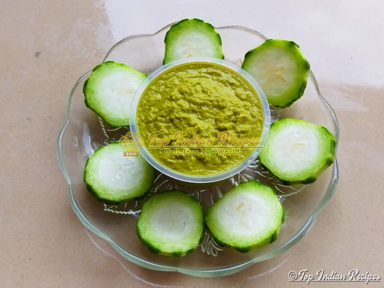 Ridge Gourd Skin Chutney