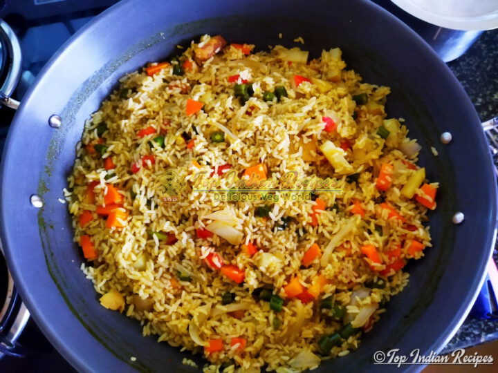 Green Veg Pulao 04