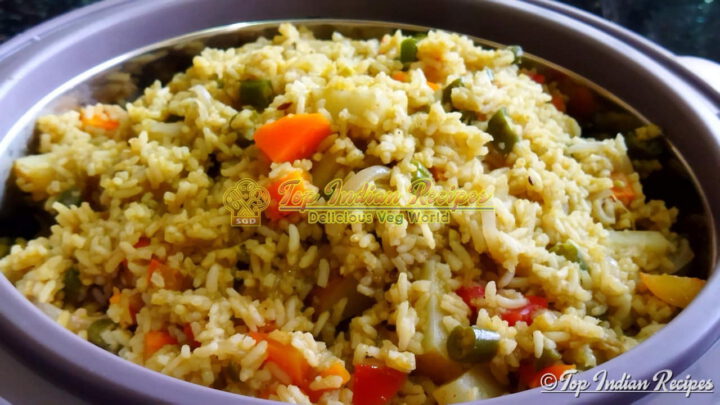 Green Veg Pulao 05