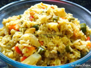 Green Veg Pulao