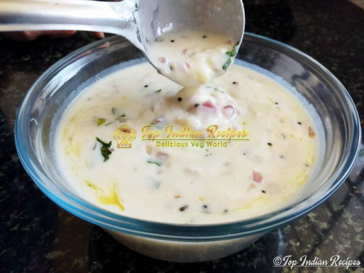 Alugadde Mosaru Gojju Recipe 7