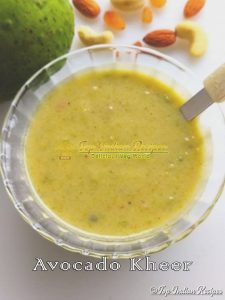 Avocado Kheer