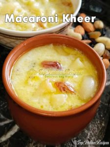 Macaroni Kheer