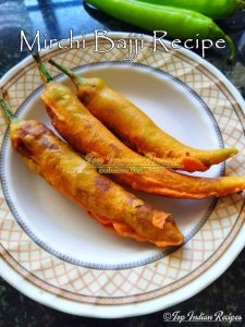 Mirchi Bajji Recipe