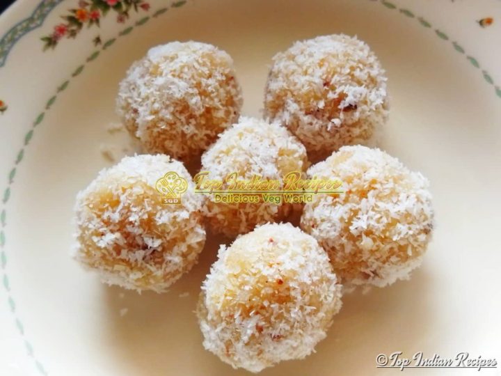 Coconut Ladoo Recipe 9